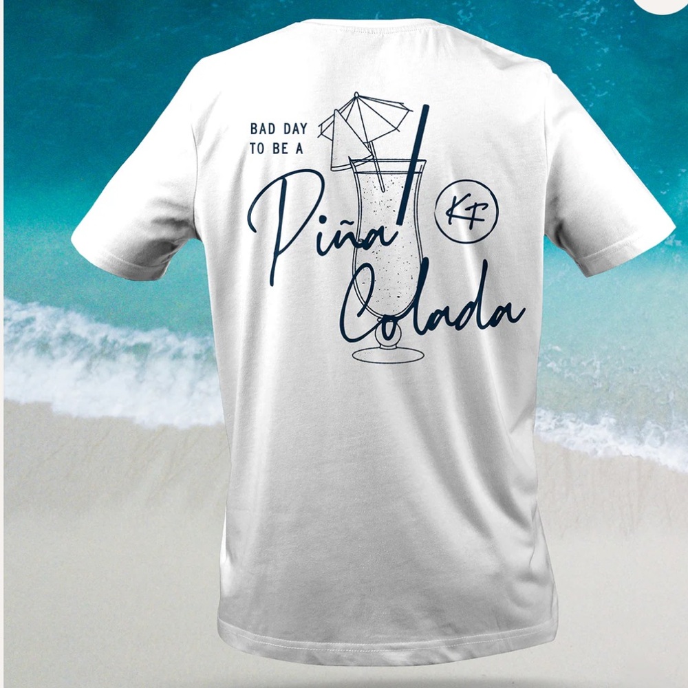 Kenny Flowers BAD DAY TO BE A PIÑA COLADA Tee - L